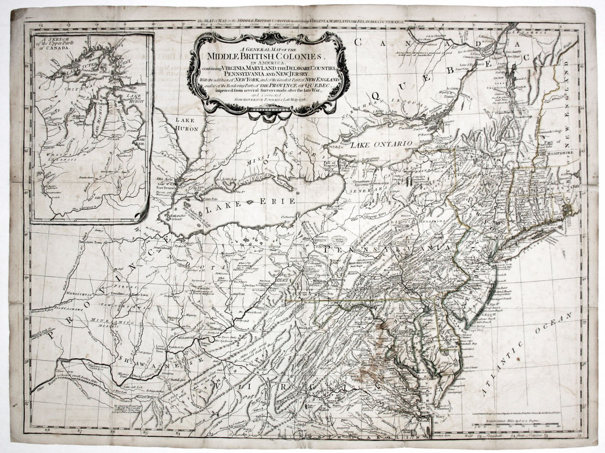 New York - Pennsylvania - New Jersey - Delaware - Maryland Map L