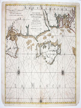 Item #101116 Carte Particuliere des costes meridionales d&rsquo;Angleterre qui comprend l&rsquo;Isle de...