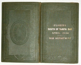 Military Map of The Peninsula of Florida South Of Tampa Bay…By Order Of The Hon Jefferson Davis Secretary of War April 1856…