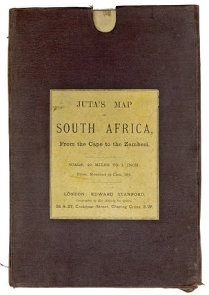 Juta’s Map of South Africa From The Cape To The Zambezi.