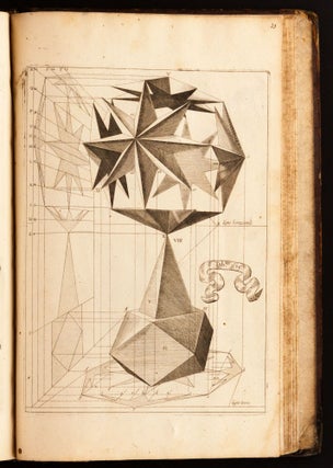 Item #1752 La Perspective Curieuse...Divisée en Quatre Livres Avec l’Optrique et La...