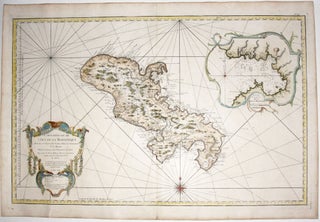 Item #1758 Carte Reduite De L'Isle De La Martinique. Martinique, Jacques Nicolas BELLIN