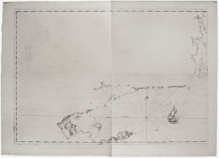 Item #219 Untitled Nautical Chart. J. F. W. DES BARRES.