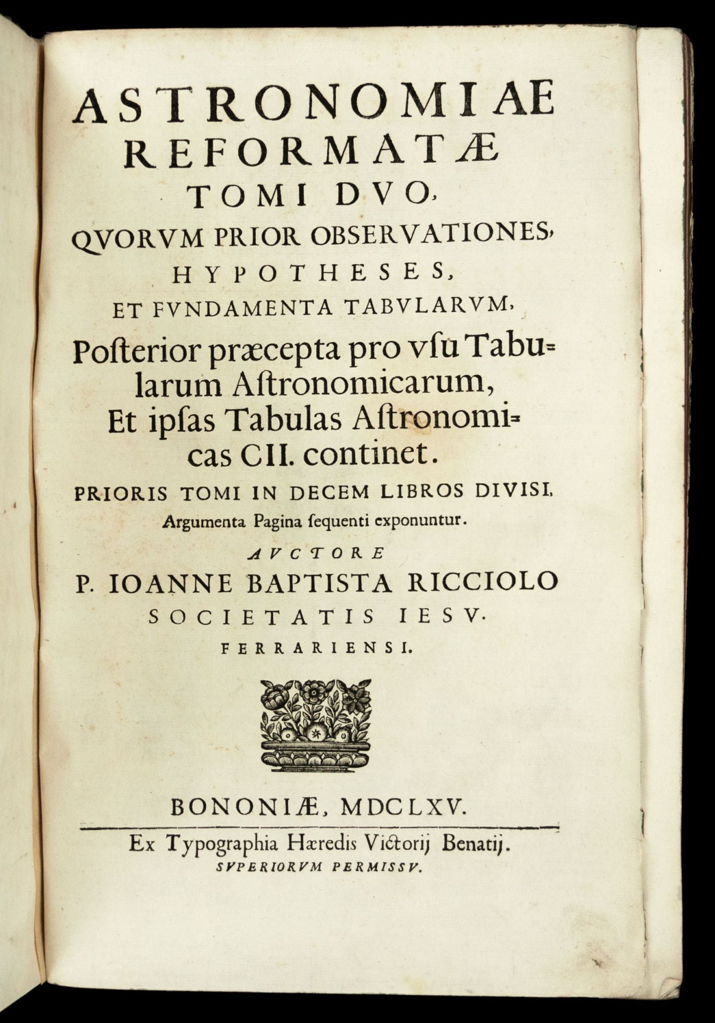 Astronomia Reformata | G. B RICCIOLI