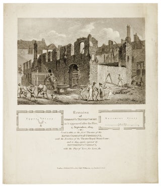 Item #2626 Remains of Gibbon’s Tennis Court, as it appeared after the Fire, 17. September,...
