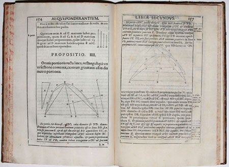 Item #2749 In duos Archimedis Aequeponderantium Libros Paraphrasis Scholiis illustrata. Guidobaldo del MONTE.