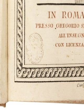 Vite de&rsquo; Pittori, Scultori ed Architetti che anno lavorato in Roma morti dal 1641 fino al 1673&hellip;