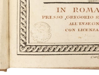 Vite de’ Pittori, Scultori ed Architetti che anno lavorato in Roma morti dal 1641 fino al 1673…