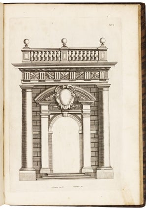 Livre d'architecture contenant plusieurs portiques de diffntes inventions, sur les cinq orders de colonnes.