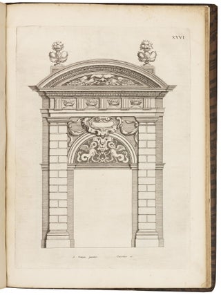Livre d'architecture contenant plusieurs portiques de diffntes inventions, sur les cinq orders de colonnes.