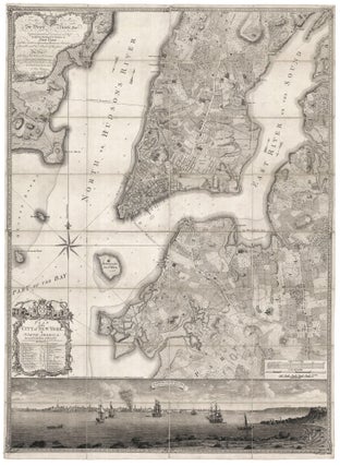 Item #402 Plan of the City of New York, in North America: Surveyed in the Years 1766 & 1767. B....