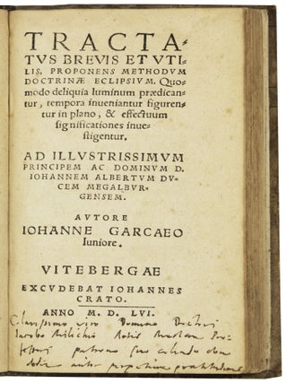 Tractatus brevis et utilis, de erigendis figuris coeli, verificationibus, revolutionibus et directionibus.