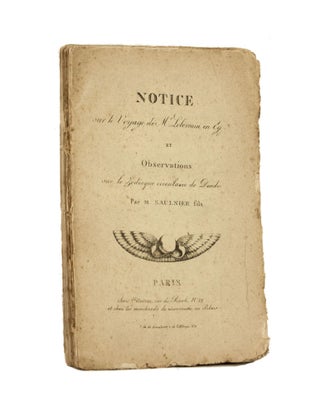 Notice sur le voyage de M. Lelorrain, en Égypte; et Observations sur le zodiac circulaire de Denderah