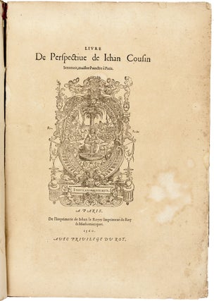 Livre de perspective.