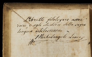 1) Synopsis hebraica et chaldaica, continens praecepta ad notitiam linguae hebraeae et chaldaeae acquirendam perquam necessaria.
