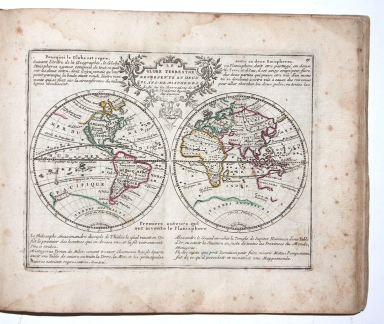 Item #4668 Le nouveau et curieaux Atlas Geographique et Historique, ou Le Divertissement des Empereurs, Roy et Princes. J. CHIQUET.