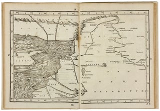 The Complete Suite of Eight sequentially numbered double-page woodcut maps of the Eastern Mediterranean and Scandinavia from Ziegler’s Quae intus continentur …