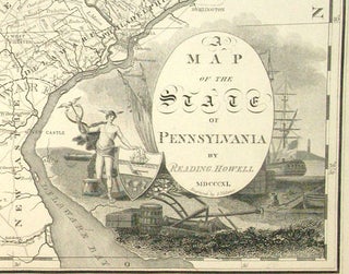 A Map Of The State Of Pennsylvania By Reading Howell MDCCCXI