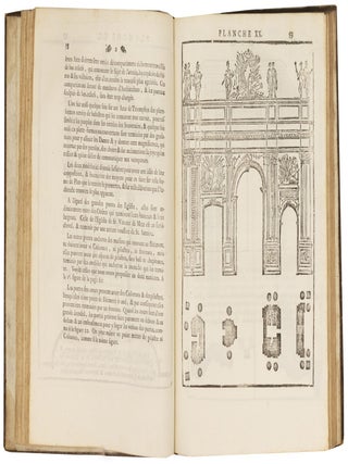 Trait&eacute; d&rsquo;architecture, ou proportions des trois ordres grecs, sur un module de douze parties. Par Jean Antoine, Architecte & Arpenteur G&eacute;n&eacute;ral du D&eacute;partment de Metz.