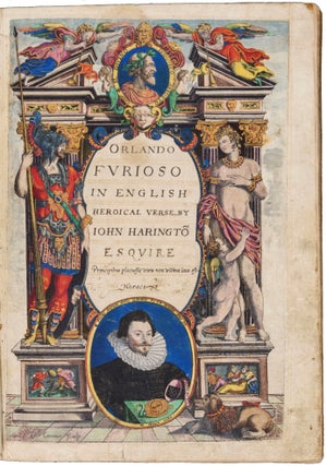 Item #5552 Orlando Furioso in English Heroical Verse, by John Haringto[n]. Ludovico / HARINGTON...