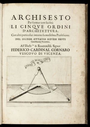 Archisesto per formar con facilità li cinque ordini d’architettura