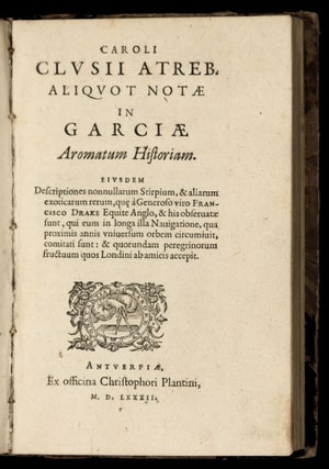 Aliquot notae in Garciae aromatum historiam