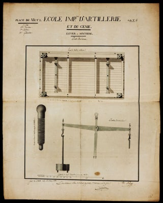 École Impériale Polytechnique, I.ere Division, Epurés–1810, Gilberton [title from label on upper cover]