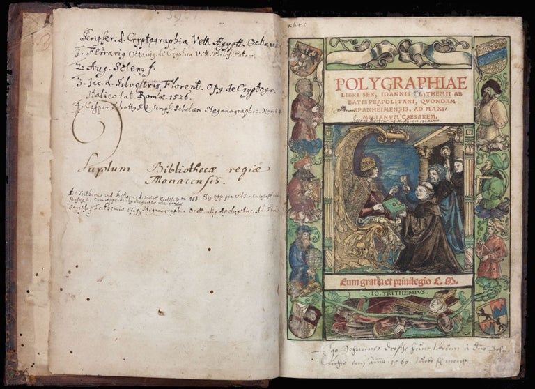Item #5849 Polygraphiae libri sex. Johannes TRITHEMIUS.