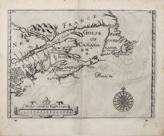 Item #5937 Untitled Map of New England and Canada. W. SIR ALEXANDER