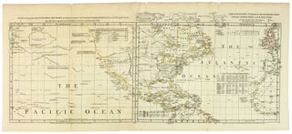 A Chart of North and South America, including the Atlantic and Pacific Oceans, with the nearest Coasts of Europe, Africa, and Asia.