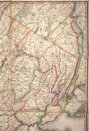 A Map of the State of New Jersey with part of the Adjoining States