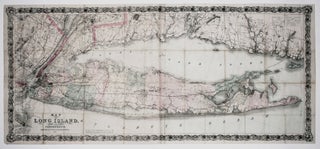 Item #5976 Map of Long Island, and the Southern Part of Connecticut. G. W. COLTON, C. B