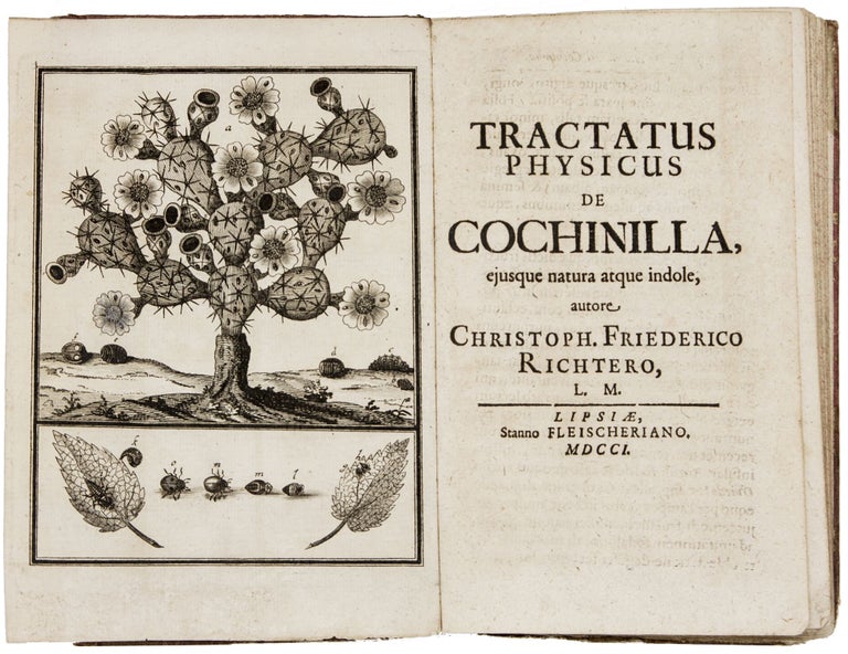Item #5988 Tractatus physicus de Cochinilla. Christoph Friedrich RICHTER.