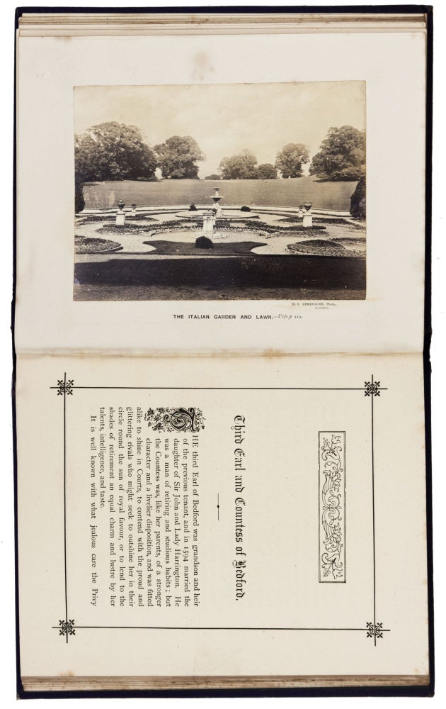 Item #6008 Moor Park, with a Biographical Sketch of its Principal Proprietors. Robert BAYNE.