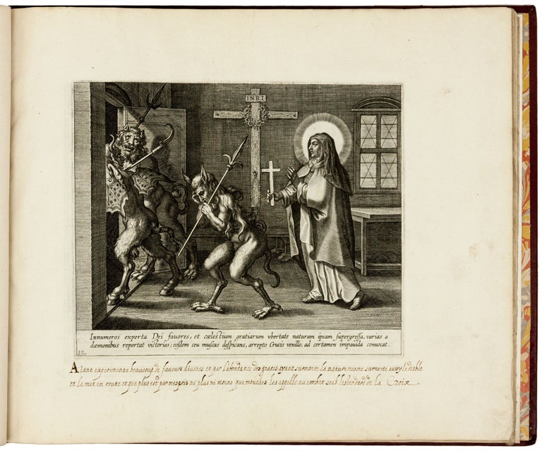 Item #6036 Vita b. virginis Teresiæ a Iesv ordinis Carmelitarum. Adriaen COLLAERT, Cornelis GALLE.