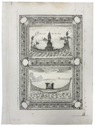 Item #6208 &ldquo;Balon del R&eacute; di Siam&rdquo; and &ldquo;Ballon de&rsquo; Nobili di Siam&rdquo; [&ldquo;Barge of the...