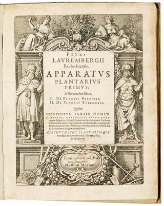 Apparatus plantarius primus...in duos libros. I. De plantis bulbosis. II. De plantis tuberosis... Horticultura, libris II