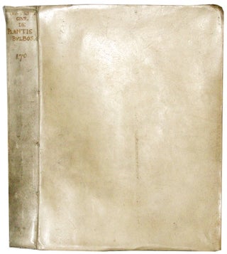 Apparatus plantarius primus...in duos libros. I. De plantis bulbosis. II. De plantis tuberosis... Horticultura, libris II