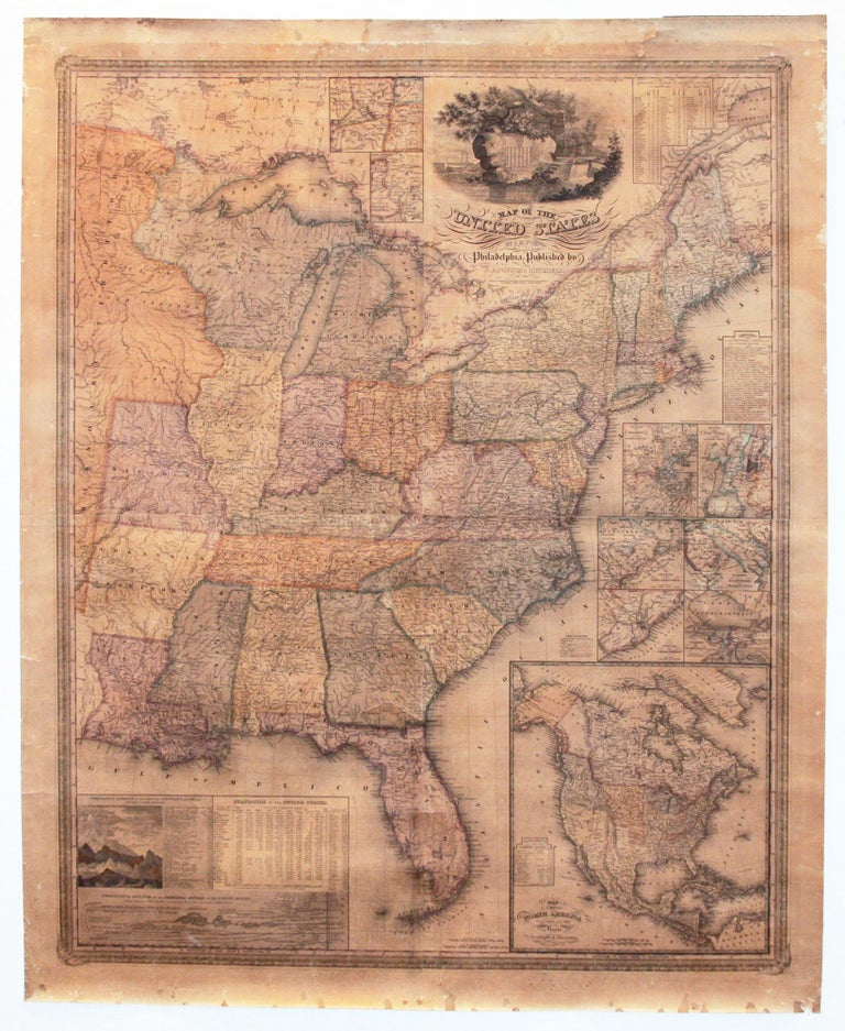 Item #7264 Map Of The United States. S. A./ YOUNG MITCHELL, J. H.