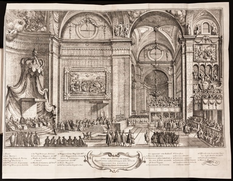 Item #903 Ragguaglio della Nozze delle Maestà Filippo Quinto e di Elisabetta Farnese...celebrate in Parma l’Anno 1714. Giuseppe MAGGIALI.
