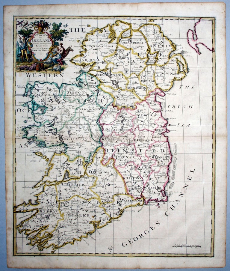Item #9188 A New Map of Ireland…. J. SENEX.