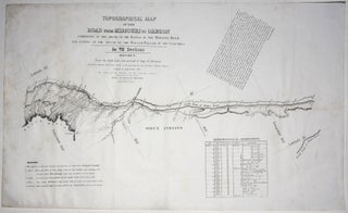 Topographical Map Of The Road From Missouri To Oregon…In VII Sections…From the field notes and journal of Capt. J. C. Fremont, and from sketches and notes made on the ground by his assistant Charles Preuss…