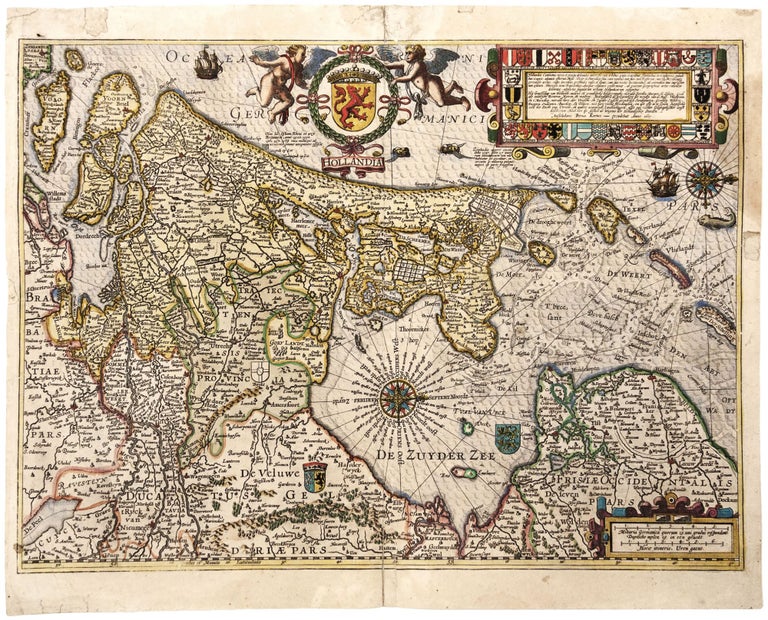 Item #9944 Hollandia./ Hollandia Comitatus…Anno 1617. Petrus KAERIUS, VAN DEN KEERE.