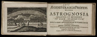 Astrognosia synoptice et methodice in usum academicum